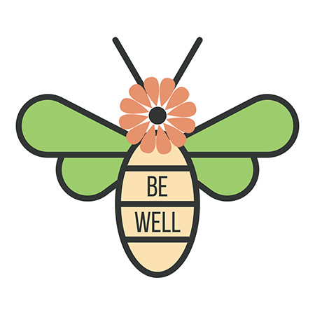 Be well be logo